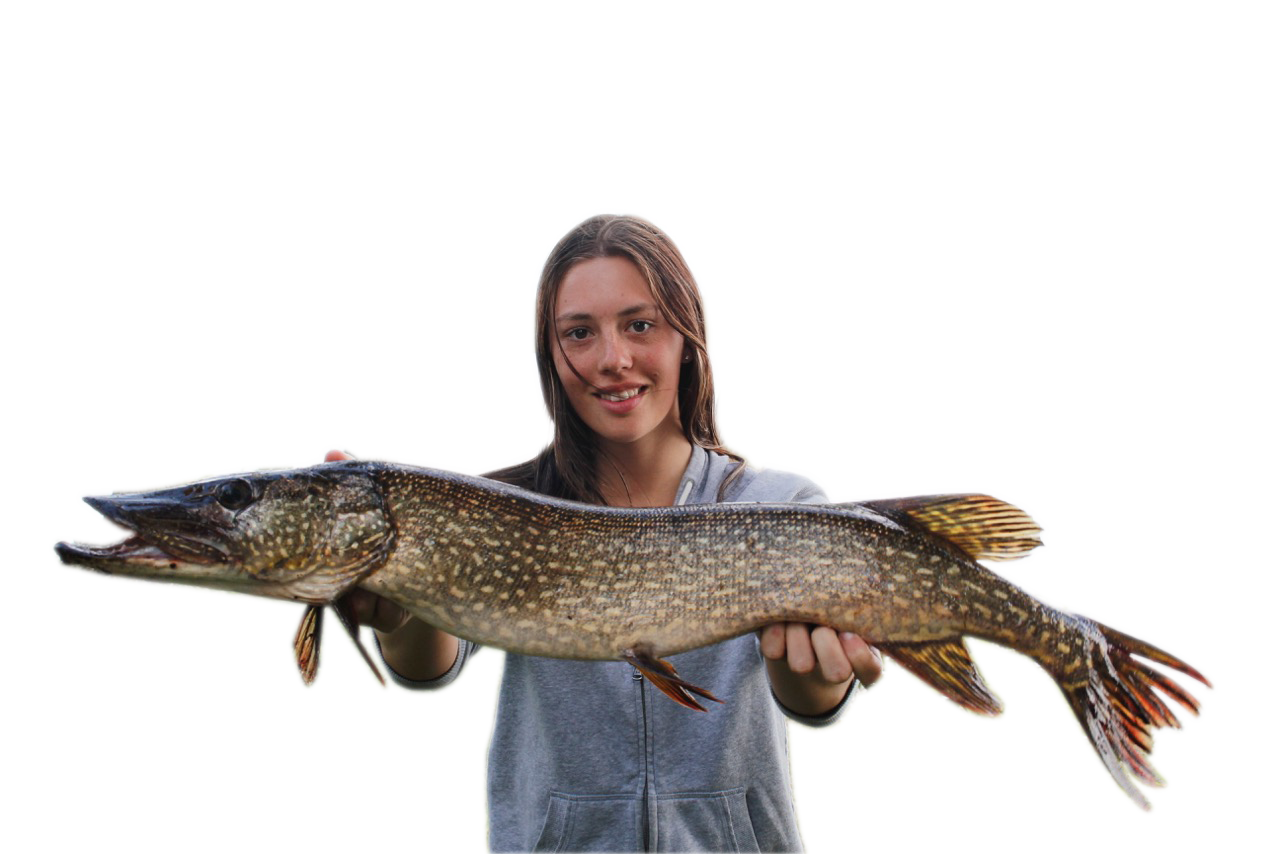 Garsons Fly In Outposts Girl With Northern Pike